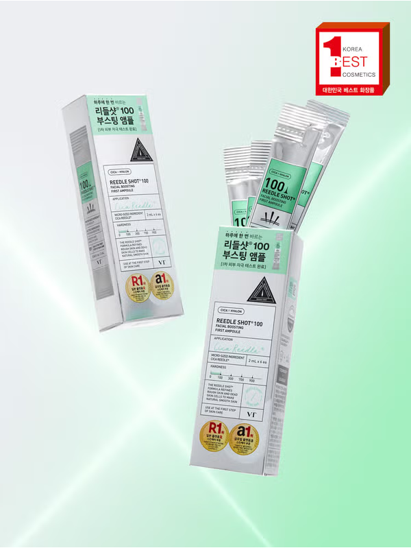 VT Reedle Shot 100 Facial Boosting First Formula (2 mL X 6 ea)