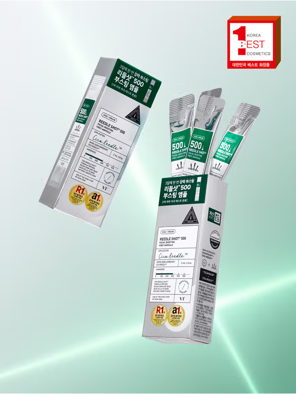 VT Reedle Shot 500 Facial Boosting First Ampoule (2ml X 8ea)