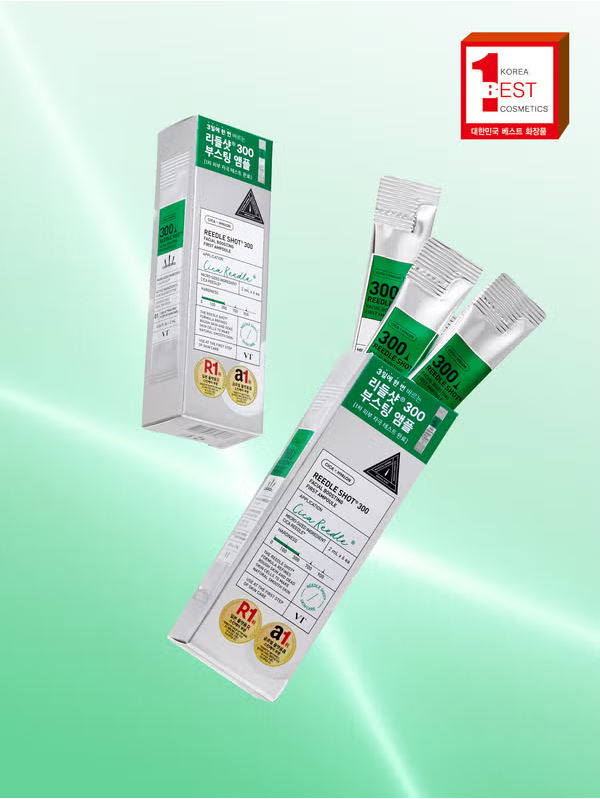 VT Reedle Shot 300 Facial Boosting First Ampoule (2 mL × 6 ea)