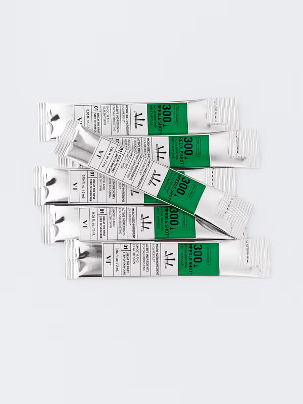 VT Reedle Shot 300 Facial Boosting First Ampoule (2 mL × 6 ea)
