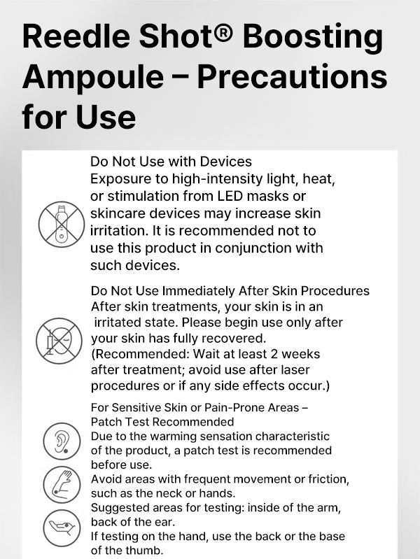 VT Reedle Shot 300 Facial Boosting First Ampoule (2 mL × 6 ea)