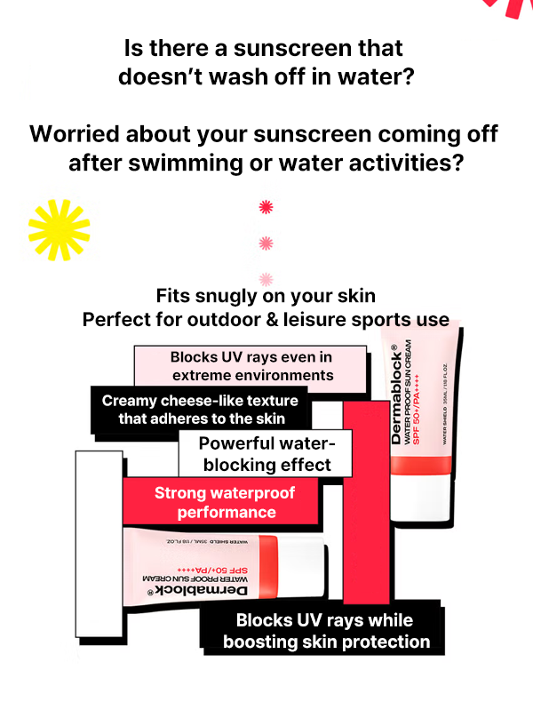 Dermablock Waterproof Sun Cream